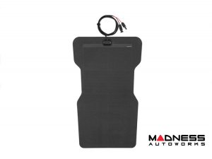 Jeep Gladiator Flexible Solar Panel Kit - Complete Kit w/ Waterproof Controller + Hood Decal - Launch Edition/ Rubicon models - 55W